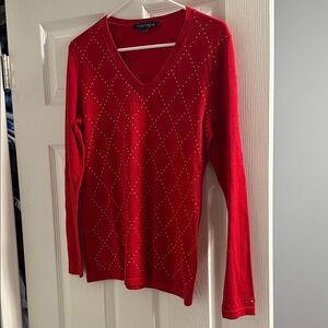 Tommy Hilfiger Red Sweater